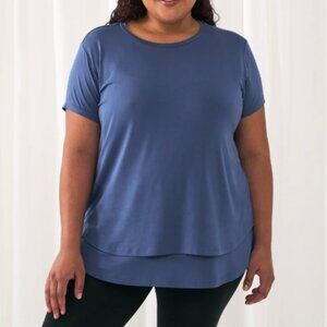 Little Sleepies Indigo Women's Nursing Top, XXL